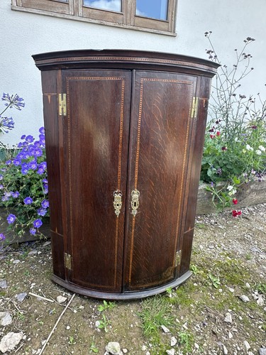 Georgian mahogany corner - georgian,