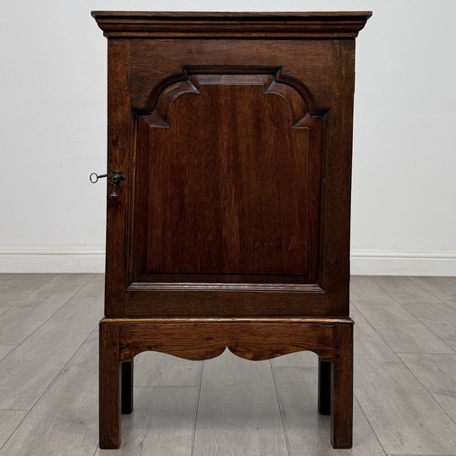 Antique georgian oak spice - antique,