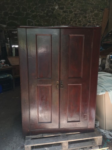 Large vintage wood - large,
