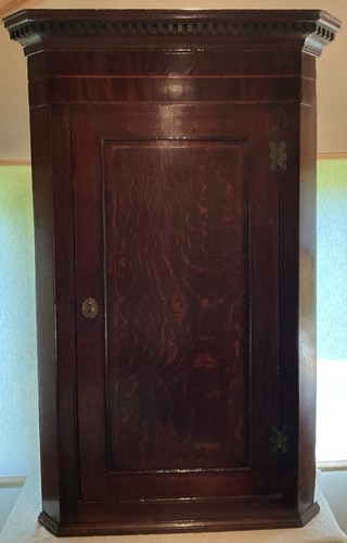 Antique english oak corner - antique,