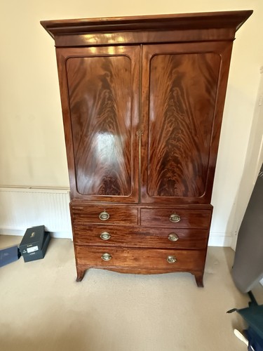 George iii flame mahogany - george,