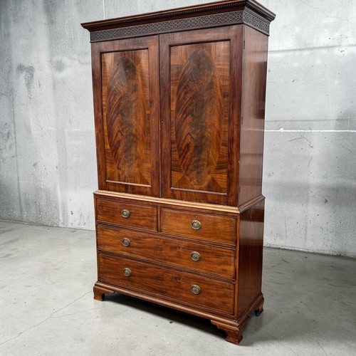 Georgian flame mahogany - flame,