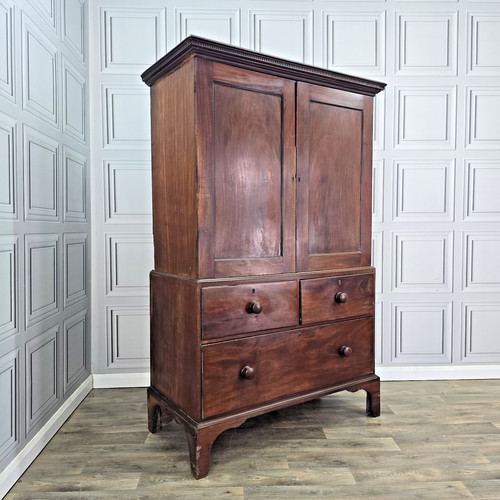 Antique georgian linen - georgian,