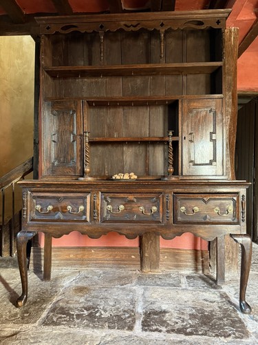 Antique three drawer - drawer, georgian