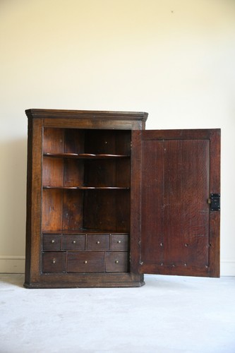 Georgian oak hanging corner - georgian,