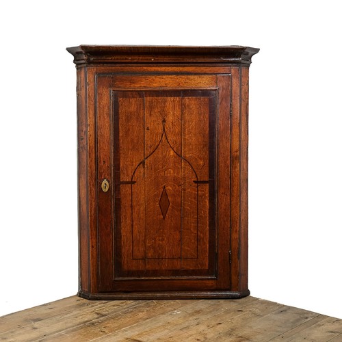 Antique georgian oak corner - antique,