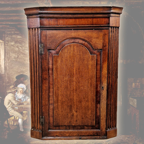 Antique 18thc georgian oak - 18thc,