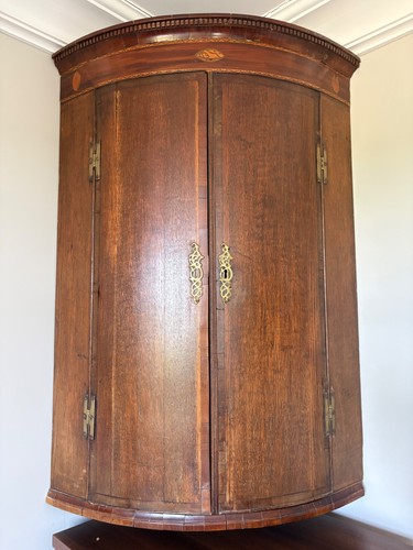 Georgian mahogany corner - mahogany,