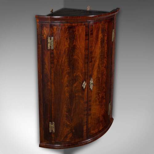 Antique bow front corner - antique,
