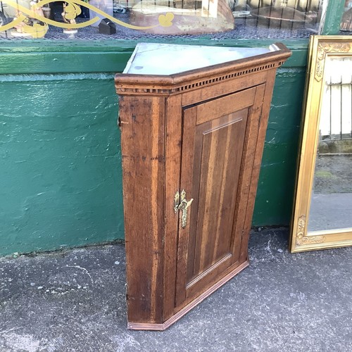 Tall antique corner cabinet - corner,