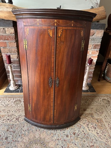 Georgian mahogany corner - georgian,