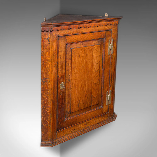 Small antique corner cabinet - antique,